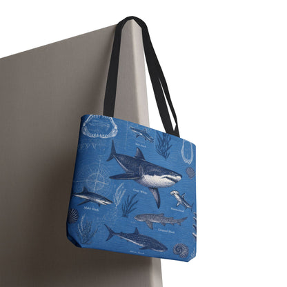 Shark Pattern Everyday Tote