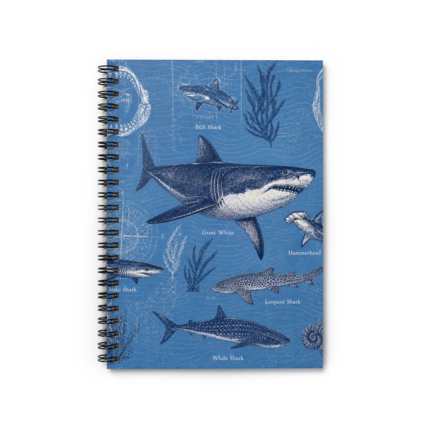 Shark Field Notes Spiral Journal