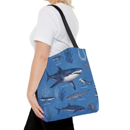 Shark Pattern Everyday Tote