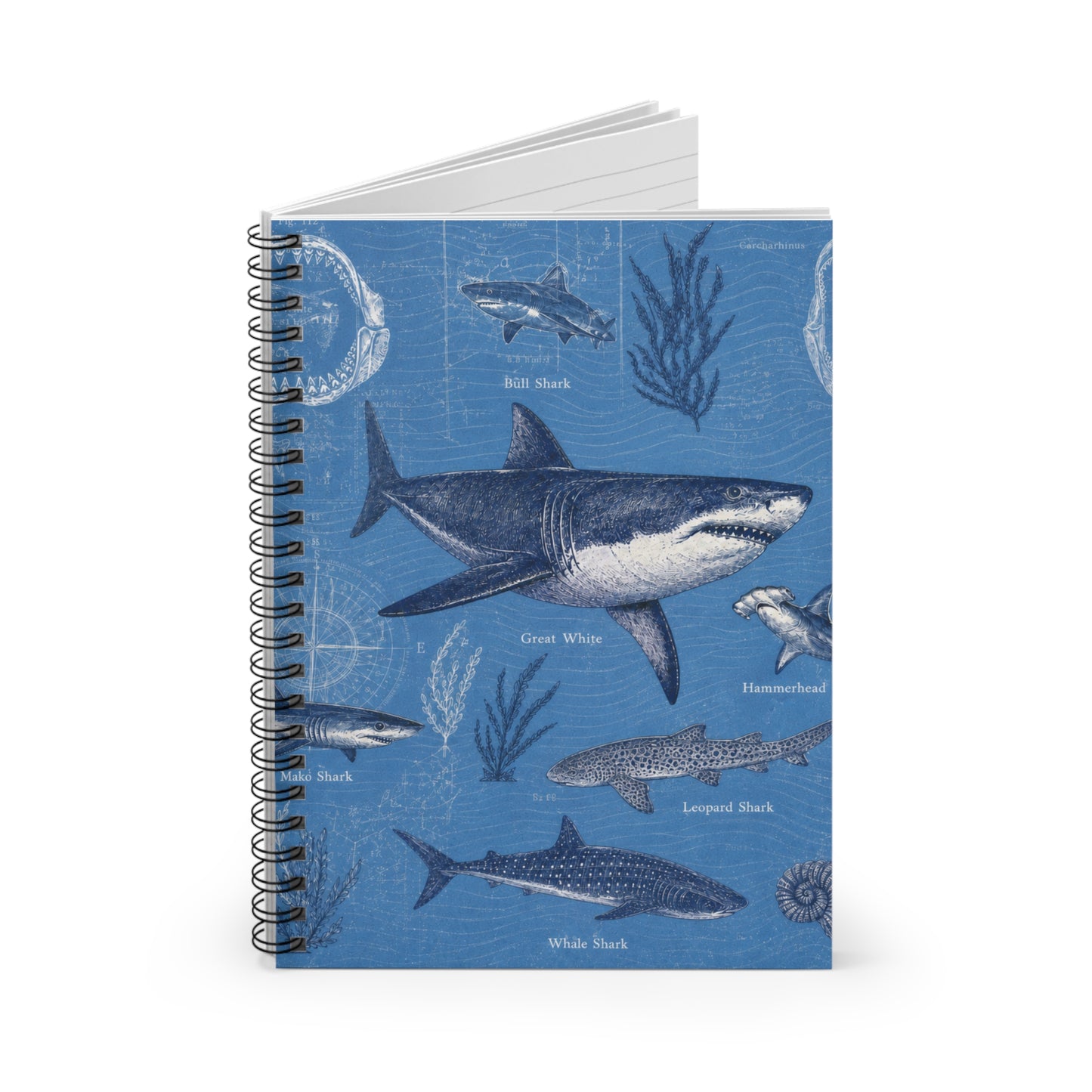 Shark Field Notes Spiral Journal