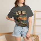 Scenic Route Supremacy coastal Comfort Colors tee, product view 13 of 16