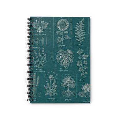 Botanical Field Notes Spiral Journal