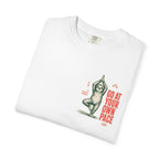 Go at Your Own Pace Yoga Sloth Comfort Colors Tee
