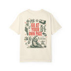 Go at Your Own Pace Yoga Sloth Comfort Colors Tee