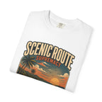 Scenic Route Supremacy coastal Comfort Colors tee, product view 6 of 16