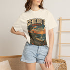 Scenic Route Supremacy coastal Comfort Colors tee, product view 10 of 16