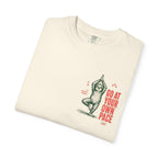 Go at Your Own Pace Yoga Sloth Comfort Colors Tee