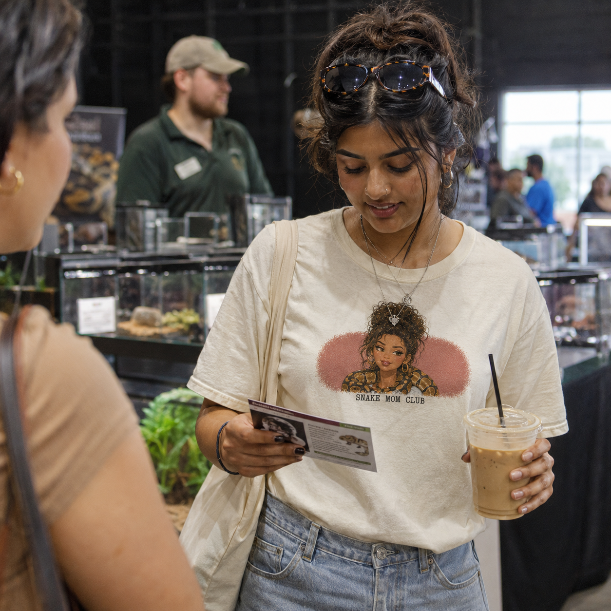 Snake Girl Club Graphic Tee | Pick Your Mood