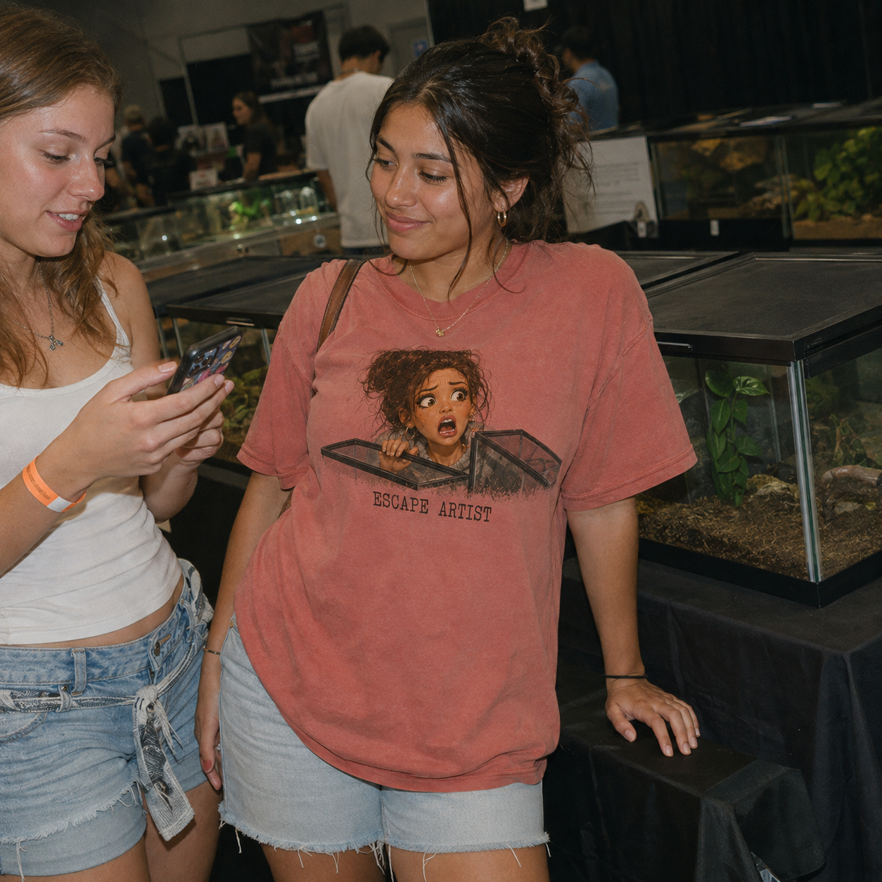 Snake Girl Club Graphic Tee | Pick Your Mood