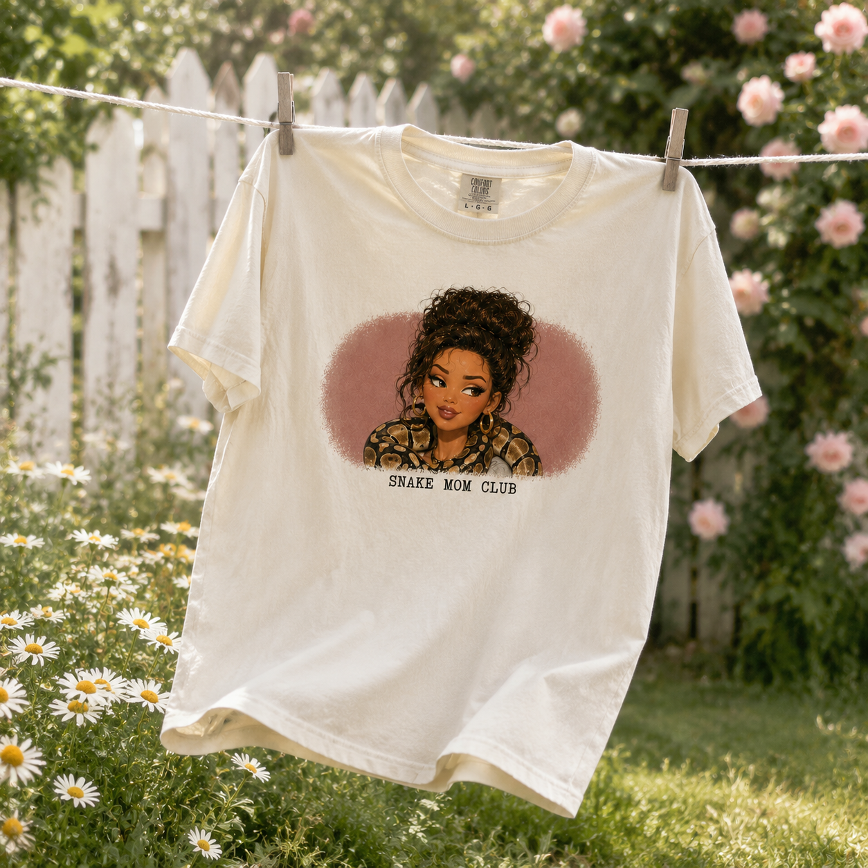 Snake Girl Club Graphic Tee | Pick Your Mood