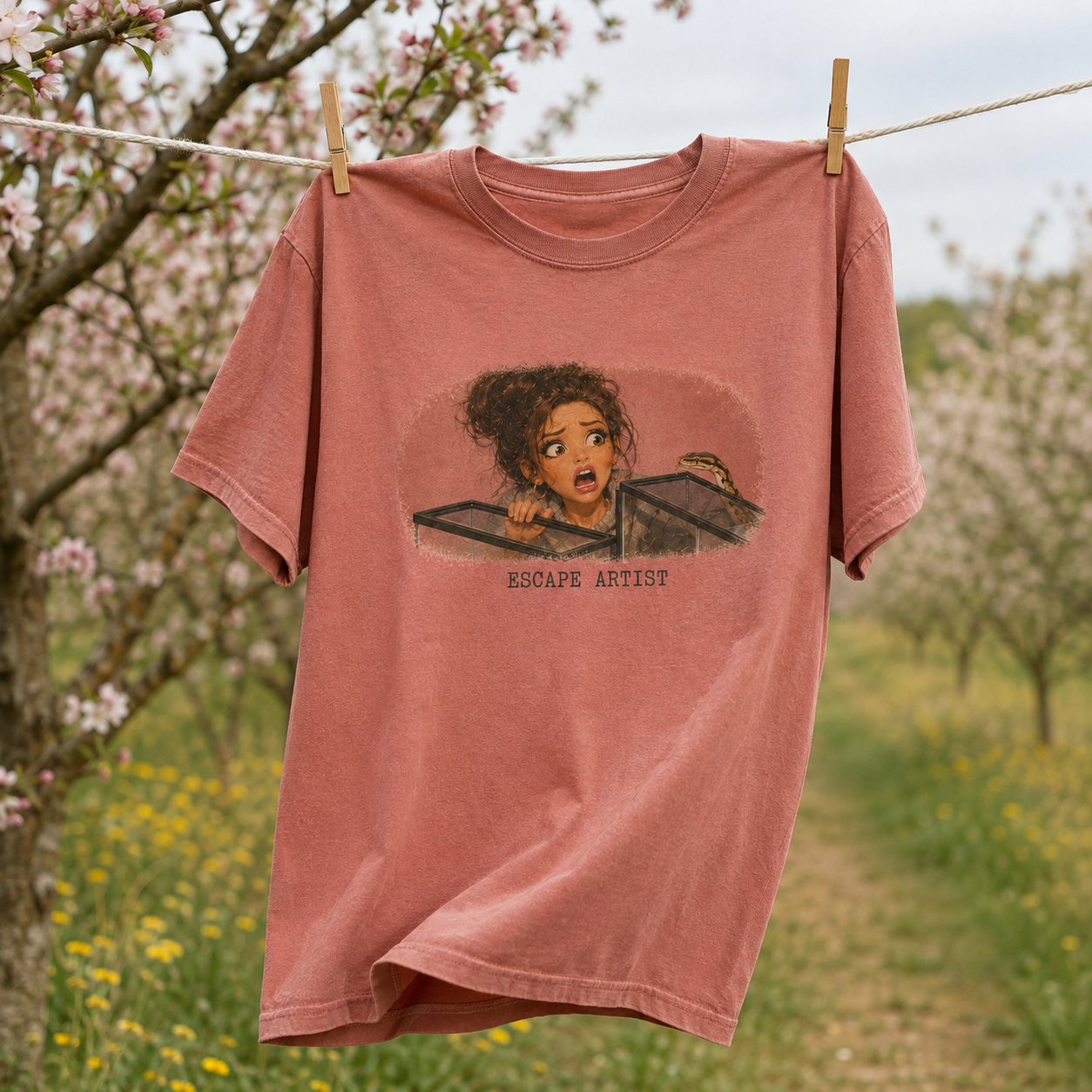 Snake Girl Club Graphic Tee | Pick Your Mood