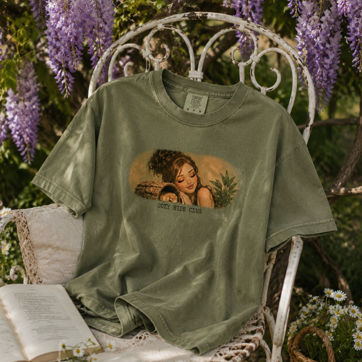 Snake Girl Club Graphic Tee | Pick Your Mood
