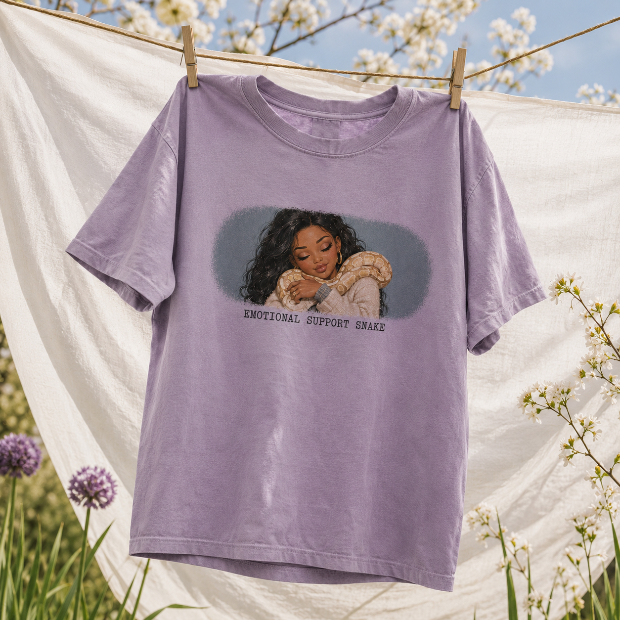 Snake Girl Club Graphic Tee | Pick Your Mood