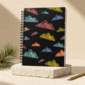Protect Our Parks black spiral notebook — upright studio hero