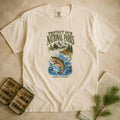 Wild Trout Protect Our National Parks Comfort Colors 1717 Ivory tee hero flat lay